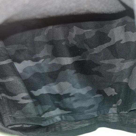 ATHLETA GIRL TANK race back black/camo Sz L(12) - Picture 5 of 9